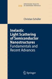 Inelastic Light Scattering of Semiconductor Nanostructures - Cover