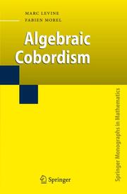 Algebraic Cobordism - Cover