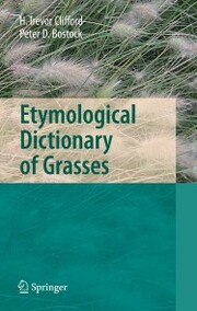 Etymological Dictionary of Grasses - Cover