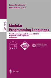 Modular Programming Languages - Cover