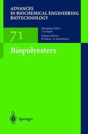Biopolyesters - Cover
