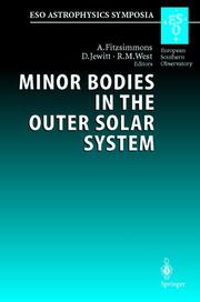Minor Bodies in the Outer Solar System - Cover