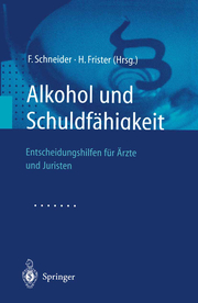 Alkohol und Schuldfähigkeit - Cover