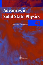 Advances in Solid State Physics, Volume 41