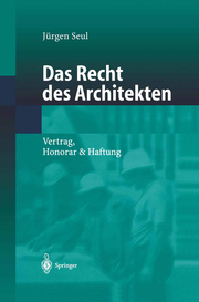 Das Recht des Architekten - Cover