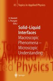 Solid-Liquid Interfaces - Cover