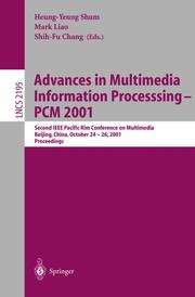 Advances in Multimedia Information Processing PCM 2001