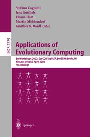 Applications of Evolutionary Computing - Cover