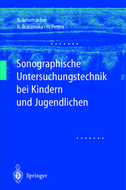 Sonographische Untersuchungstechnik bei Kindern und Jugendlichen - Cover