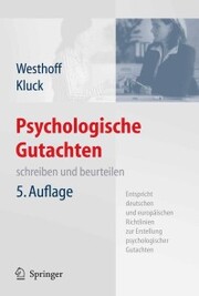 Psychologische Gutachten - Cover