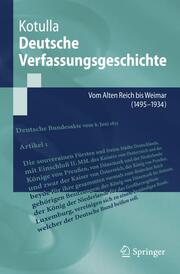 Deutsche Verfassungsgeschichte - Cover