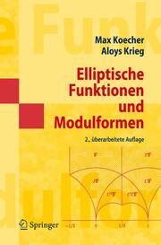 Elliptische Funktionen und Modulformen - Cover