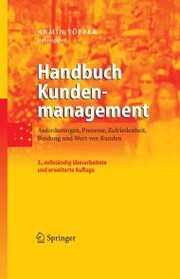 Handbuch Kundenmanagement - Cover