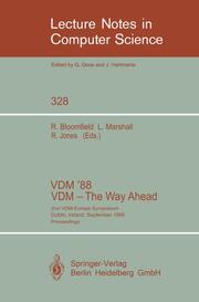 VDM '88.VDM - The Way Ahead - Cover