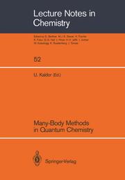 Many-Body Methods in Quantum Chemistry - Cover
