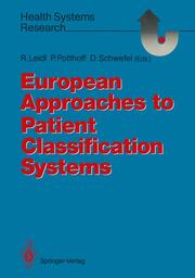 European Approaches to Patient Classification Systems - Cover
