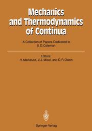 Mechanics and Thermodynamics of Continua - Cover