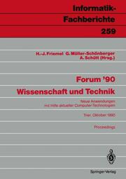 Forum 90 Wissenschaft und Technik