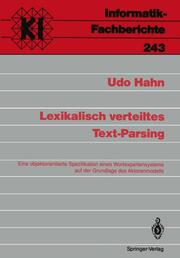 Lexikalisch verteiltes Text-Parsing - Cover
