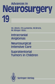 Intracranial Angiomas.Neurosurgical Intensive Care.Supratentorial Tumors in Children