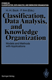 Classification, Data Analysis, and Knowledge Organization