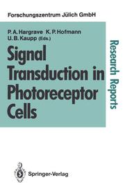 Signal Transduction in Photoreceptor Cells - Cover
