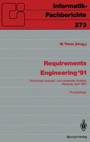 Requirements Engineering 91