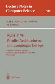 PARLE '91.Parallel Architectures and Languages Europe