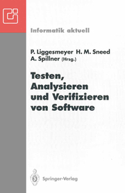 Testen, Analysieren und Verifizieren von Software - Cover