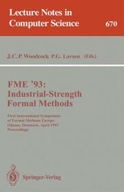 FME '93: Industrial-Strength Formal Methods
