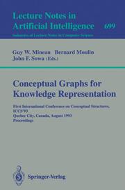 Conceptual Graphs for Knowledge Representation - Cover