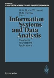 Information Systems and Data Analysis - Cover