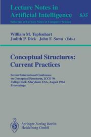 Conceptual Structures: Current Practices - Cover