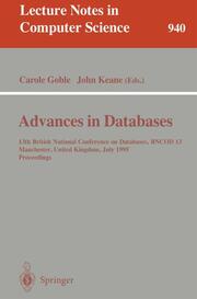 Advances in Databases - Cover