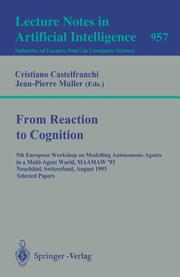 From Reaction to Cognition - Cover