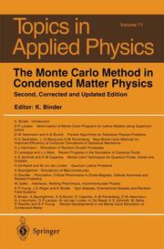 The Monte Carlo Method in Condensed Matter Physics