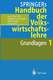 Springers Handbuch der Volkswirtschaftslehre 1 - Cover