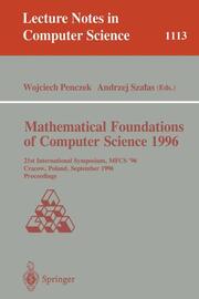 Mathematical Foundations of Computer Science 1996
