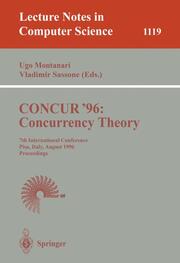 CONCUR '96: Concurrency Theory