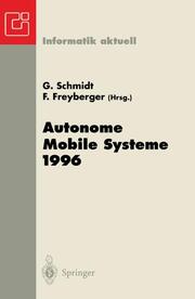 Autonome Mobile Systeme 1996 - Cover