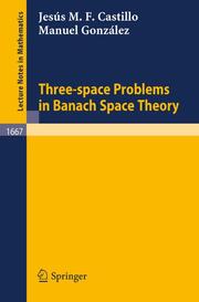 Three-space Problems in Banach Space Theory - Cover