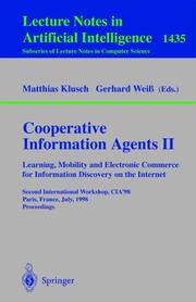 Cooperative Information Agents II.Learning, Mobility and Electronic Commerce for