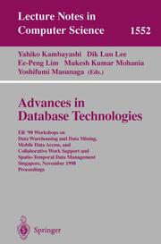 Advances in Database Technologies