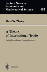 A Theory of International Trade - Cover