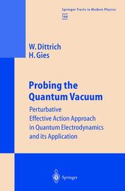 Probing the Quantum Vacuum