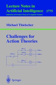 Challenges for Action Theories - Cover