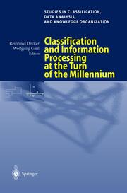 Classification and Information Processing at the Turn of the Millennium - Cover