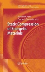Static Compression of Energetic Materials - Cover