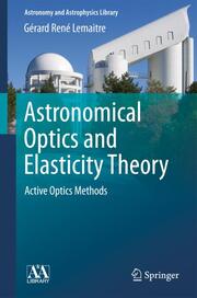 Astronomical Optics and Elasticity Theory