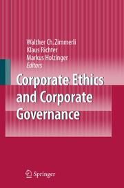 Corporate Ethics and Corporate Governance - Cover